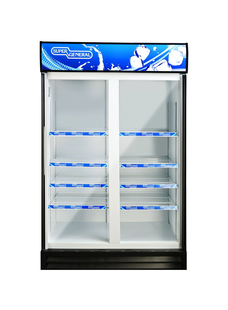 SUPER GENERAL 800 Liter Double Door Chiller French Fridge SG SC818IF Black - Image 2