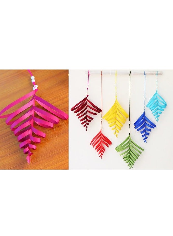 Terabyte DESIGN CREPE PAPER RIBBON ZIGZAG 6X7 STRIPS - Image 2