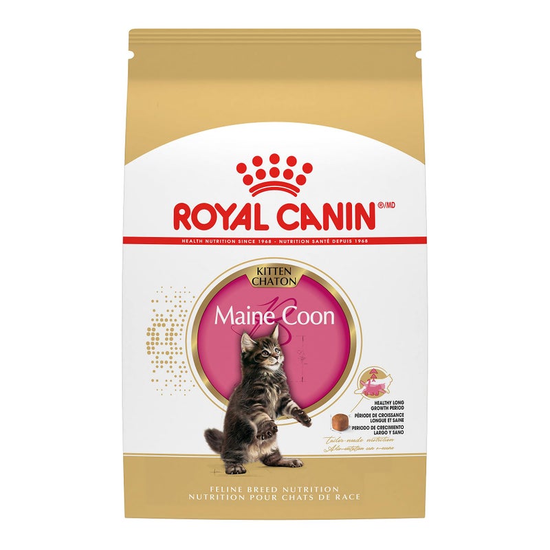 ROYAL CANIN طعام جاف للقطط من رويال كانين لتغذية سلالة ماين كون، 3 رطل - Image 1