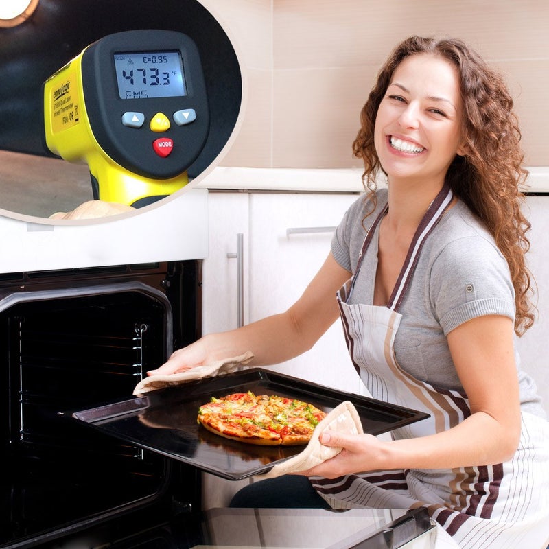 ennoLogic eT650D Temperature Gun by ennoLogic - Dual Laser Non-Contact Infrared Thermometer -58°F to 1202°F - NIST Option Available - Accurate Digital Surface IR Thermometer (Not for Body Temp) - Image 4