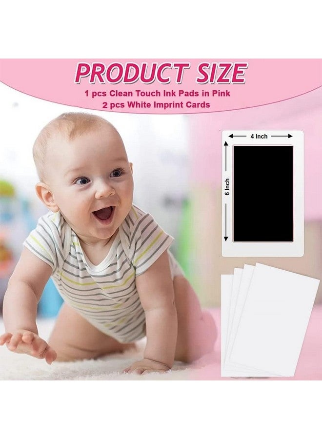 BABIES BLOOM Large Clean Touch Ink Pad For Baby Handprints And Footprints, Inkless Infant Hand & Foot Stamp, Safe For Babies, Does Not Touch Skin - Perfect Family Memory Or Gift (Black) - Image 3