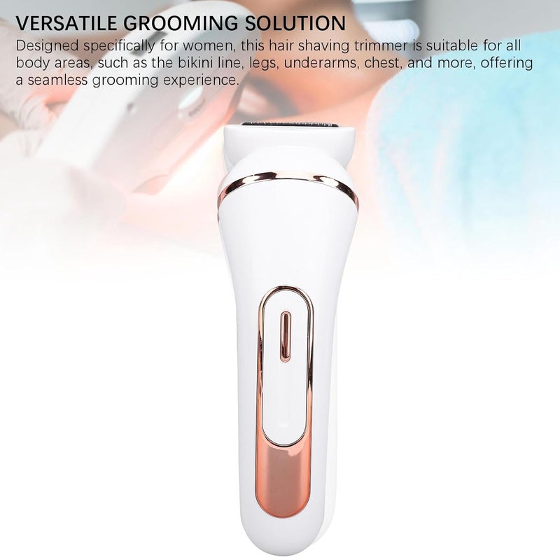 Global versatile design Dioche 4 in 1 Body Hair Trimmer for Women Electric Body Groomer Bikini Legs Underarms Shaver with Foot Grinder Lip Shaving Head Stainless Steel Cutter IPX7 USB Rechargeable Public demand affordable quality - Image 2