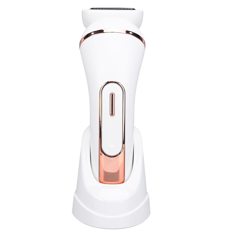 Global versatile design Dioche 4 in 1 Body Hair Trimmer for Women Electric Body Groomer Bikini Legs Underarms Shaver with Foot Grinder Lip Shaving Head Stainless Steel Cutter IPX7 USB Rechargeable Public demand affordable quality - Image 1