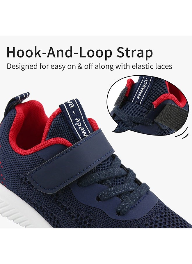 Apawwa - Kids Shoes Breathable Slip On Sneakers Sports Shoes, Lightweight Running Shoes For Boys and Girls Sneaker (26-37). - Image 1