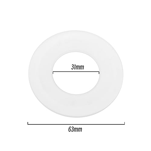 Create idea 5Pcs Toilet Flush Valve Seal Ring Replacement 816.418.00.1 Compatible with Geberit Flush Valves Flush Valve Base Sealing Washer Silicone - Image 4
