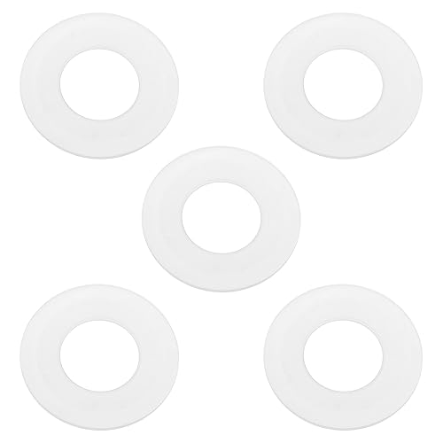 Create idea 5Pcs Toilet Flush Valve Seal Ring Replacement 816.418.00.1 Compatible with Geberit Flush Valves Flush Valve Base Sealing Washer Silicone - Image 1