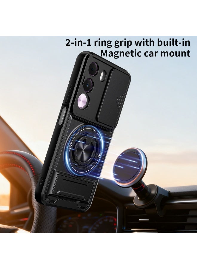 Case For Realme C100i / C100x , 2 in 1 Heavy Duty Stand Case - Image 2