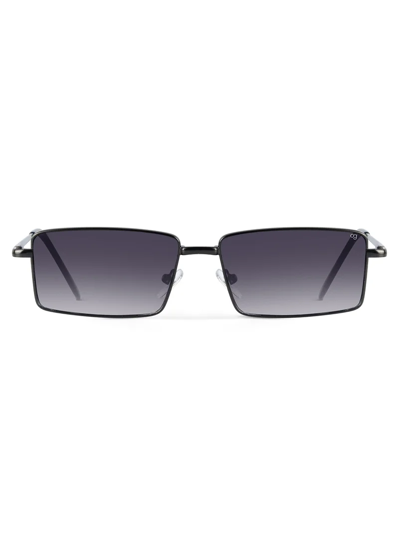 Woggles UV Protection Rectangle Sunglasses| Men & Women