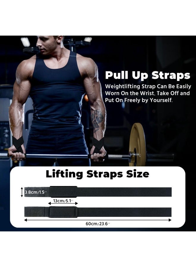 زيريفام أشرطة رفع الأثقال، أشرطة رفع الأثقال لتمارين القوة في صالة الألعاب الرياضية، أشرطة رفع الأثقال المبطنة من القطن للرجال والنساء، أشرطة دعم الرافعات الميتة، أشرطة تمارين السحب القوية - Image 3