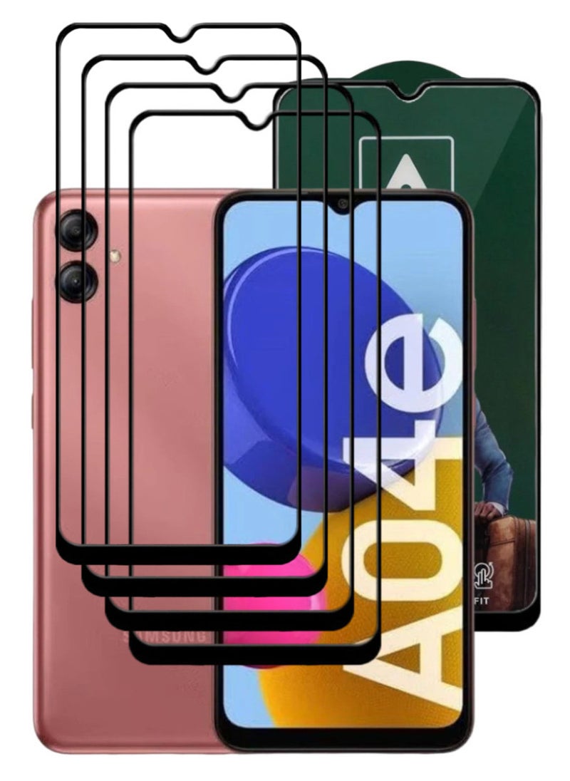 أكاليكس 4 قطع، حماية شاشة، لهاتف سامسونج جالاكسي A04E، جودة ممتازة. - Image 1