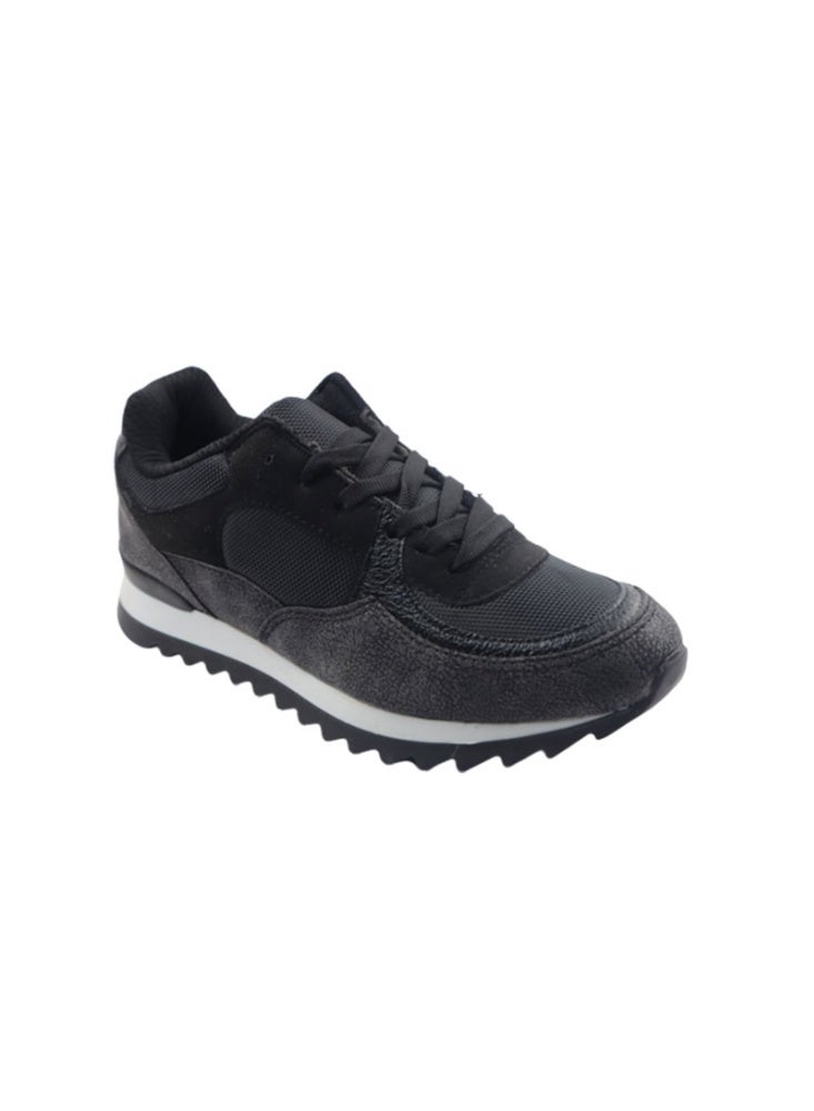Crash Casual Fashion Sneaker - Black - Image 1