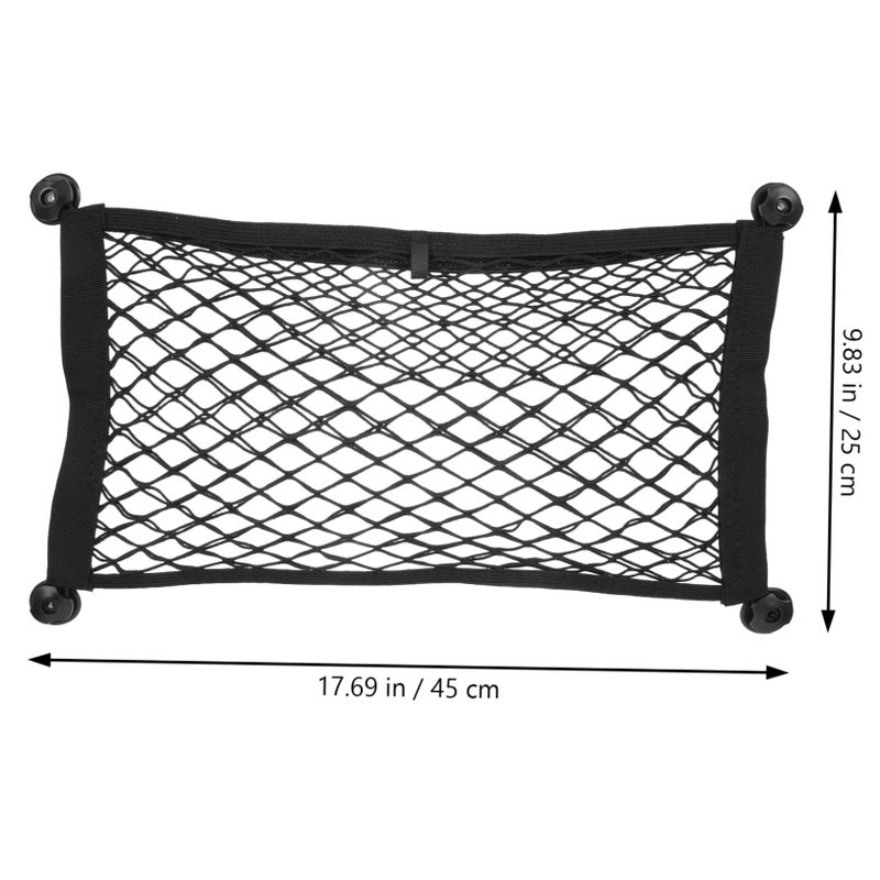 2 Pcs Car Trunk Mesh Organizer Storage Net For SUV Truck Groceries Gear And Tools - Image 5