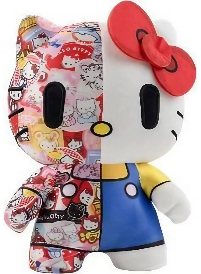 YuMe DZNR Sanrio Hello Kitty 50th Anniversary Hello Kitty Plush Toy (18 cm) - Image 1