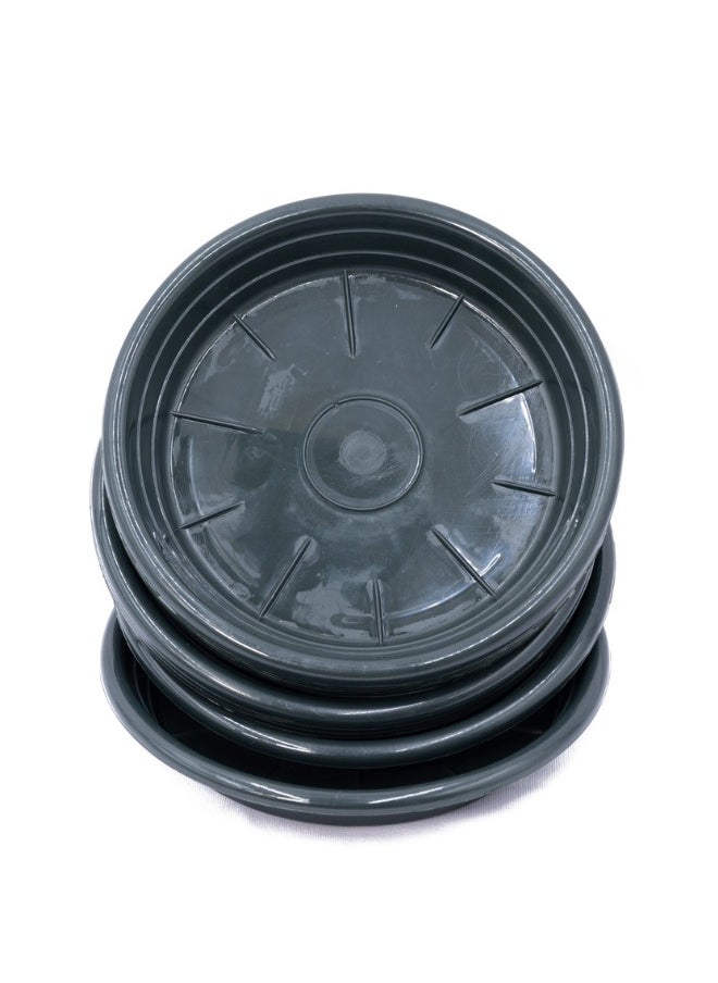 Gulf Flowers Gulf Flowers Round Plastic Floral Trays – Durable & Reusable Bases for Floral Foam and Flower Arrangements, 10 Pcs 