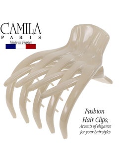 CAMILA Amila Paris Cp3539 French Hair Clip For Women Hair Side Clips 2.5 Inch Girls Hair Claw Clips Jaw Fashion Durable Styling Hair Accessories For Women Strong Hold No Slip Grip Made In France  - Image 5