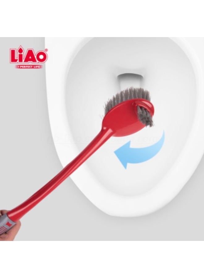 LIAO D130010 Heavy Duty Toilet Brush, Pack of 15, Durable Cleaning Brush with Sturdy Handle and Tough Bristles, Ideal for Home, Commercial & Institutional Bathroom Cleaning - Image 4