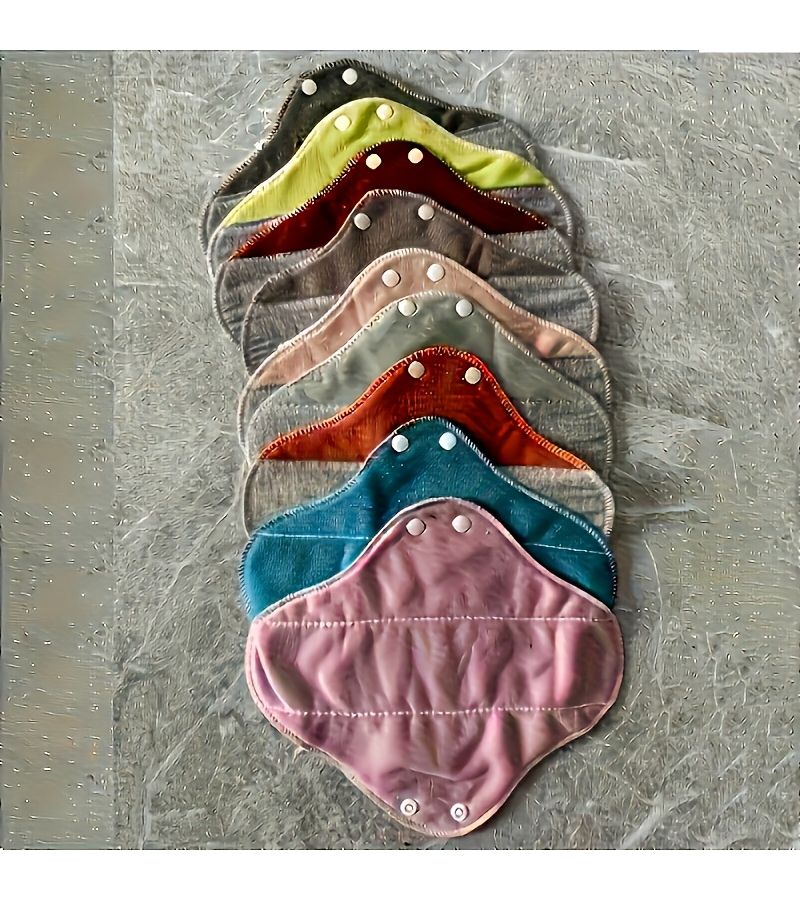 26pcs Soft Breathable Sanitary Pads Comfortable Washable Reusable Day Night Use - Image 5