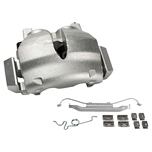 TRQ Front Left Brake Caliper w/Bracket Passenger Side Compatible with 2003-2006 Ford Expedition Lincoln Navigator - Image 1