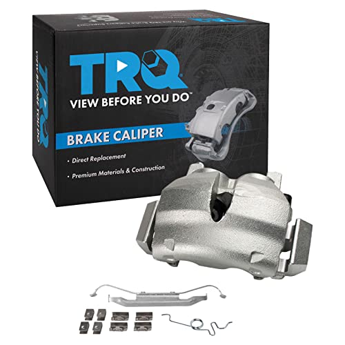 TRQ Front Left Brake Caliper w/Bracket Passenger Side Compatible with 2003-2006 Ford Expedition Lincoln Navigator - Image 2