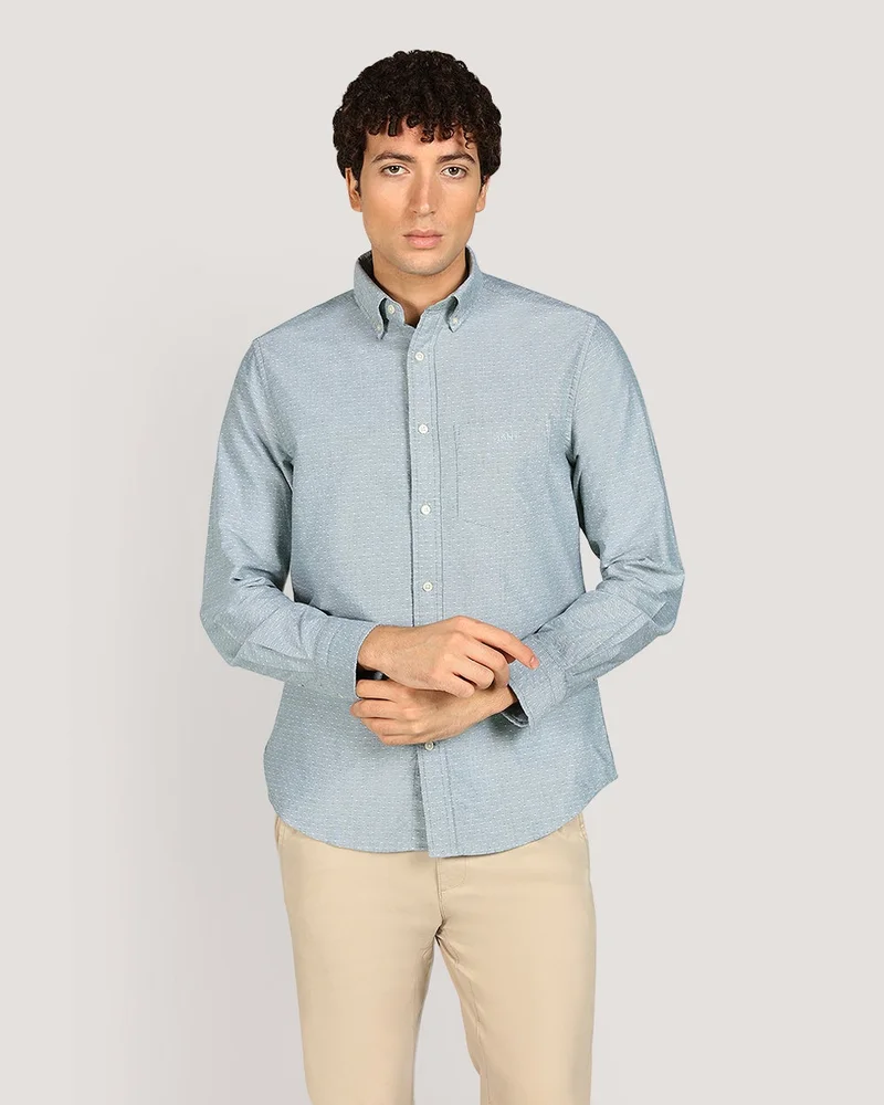 GANT Regular Oxford Dobby Dot Shirt