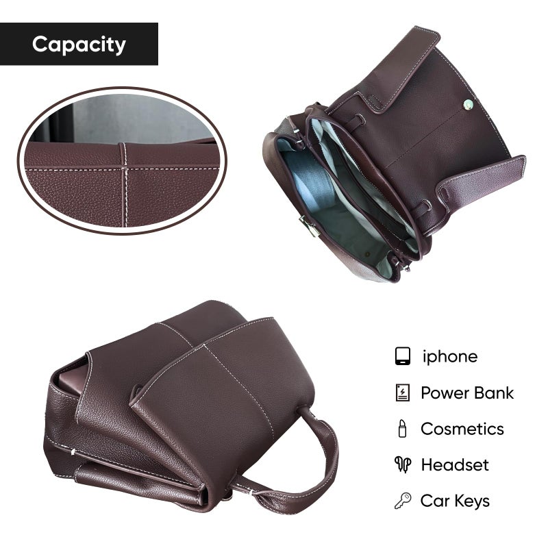Gaeul Luxury Handbags for Women Leather Satchel & Top-Handle Designer Bags - Image 4