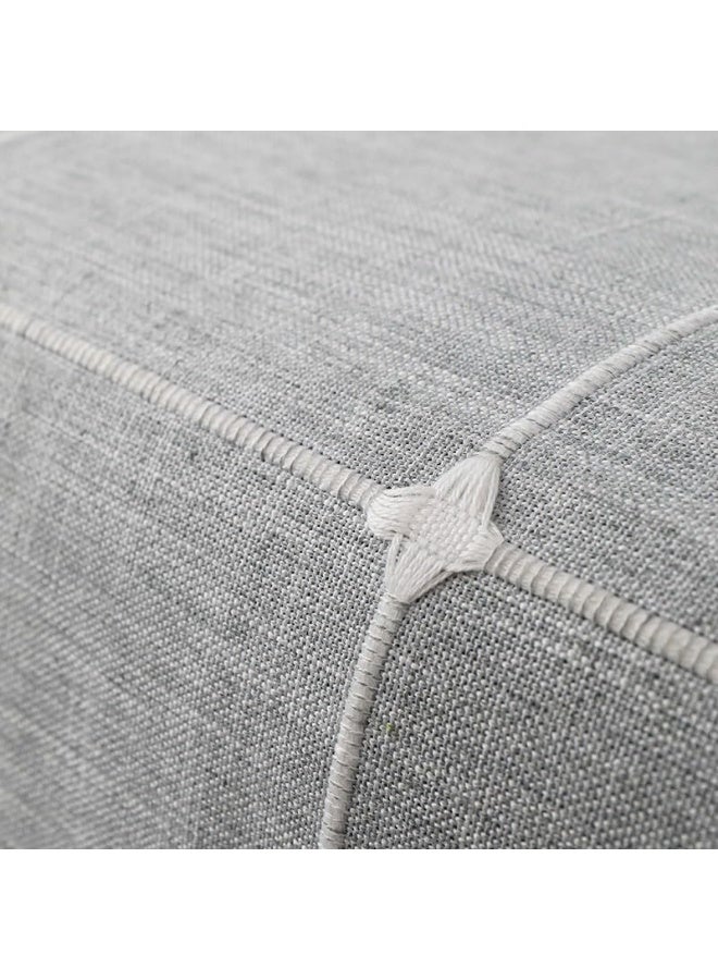 ChicAbode Bedside Table Tassel Cover Cloth, 38*91cm, Grey, Polyester, TABLECLOTH, Rectangular, Minimalist, Elegant, Twill weave, Tassel Design, Protects Furniture, Machine Wash Cold, Tumble Dry - Image 4