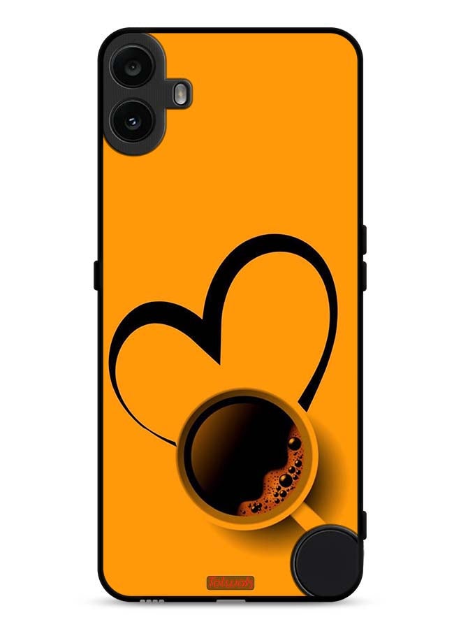 Tolwak Nothing CMF Phone 1 Protective Case Cover Coffee Cup Art - Image 1