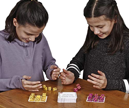 TENZI Dice Party Game Bundle with 77 Ways to Play A Fun, Fast Frenzy for The Whole Family - 4 Sets of 10 Colored Dice with Storage Tube - Colors May Vary - Image 5