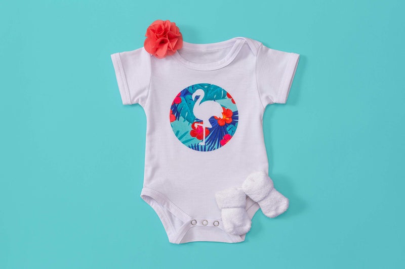 Cricut Baby Bodysuit Blank, 6-9 Months - Image 3
