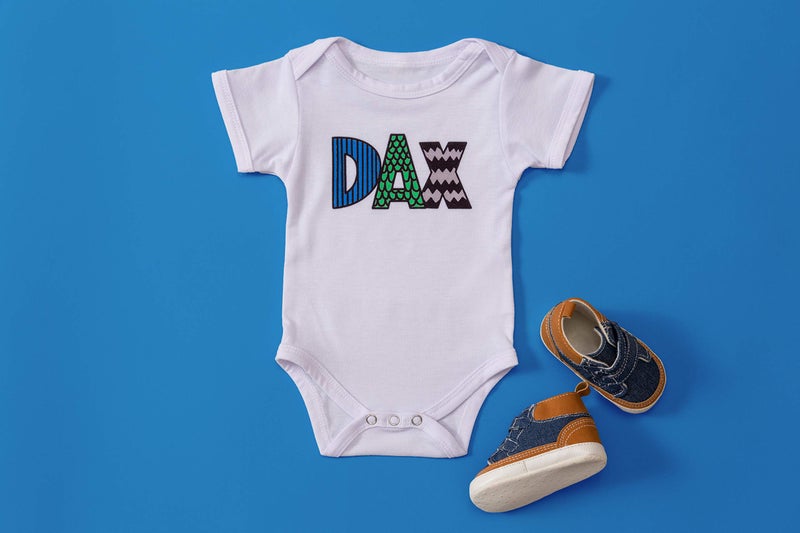 Cricut Baby Bodysuit Blank, 6-9 Months - Image 2