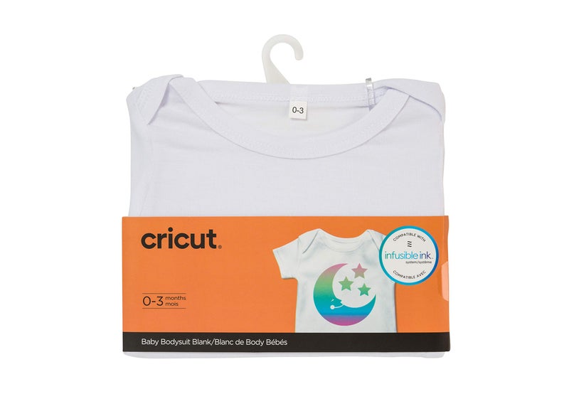 Cricut Baby Bodysuit Blank, 6-9 Months - Image 1