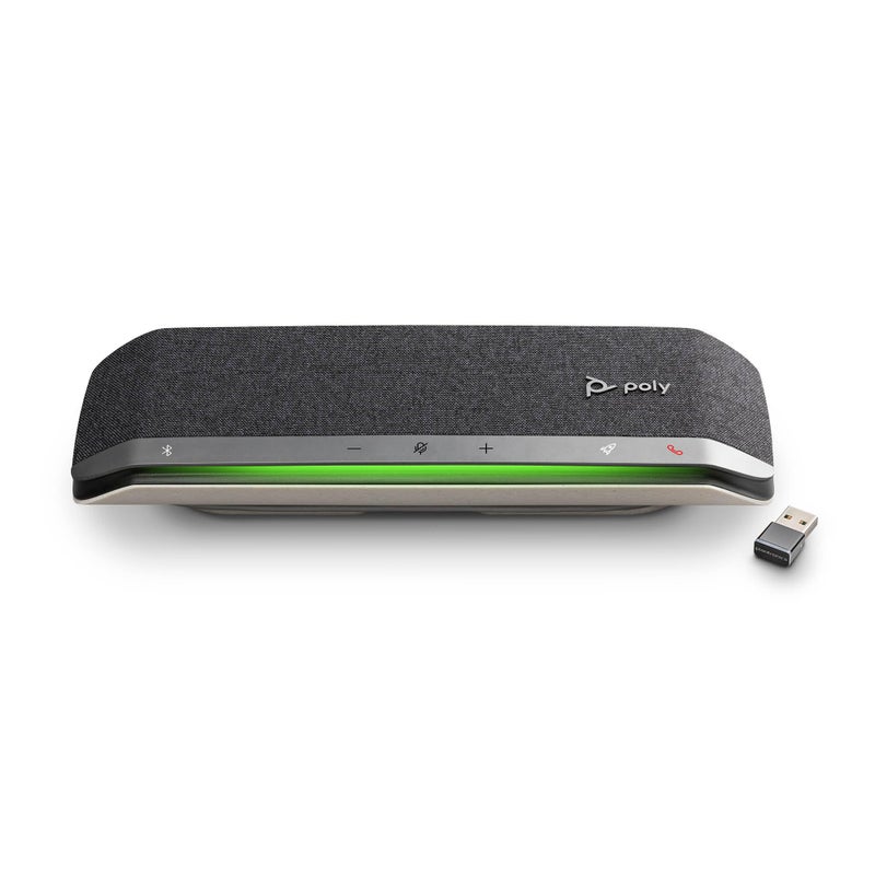 Poly Sync 40 Smart Speakerphone Plantronics Flexible Workspaces Connect to PCMac via BT700 Adapter and Smartphones via Bluetooth Works with Teams Zoom Amazon Exclusive - Image 2