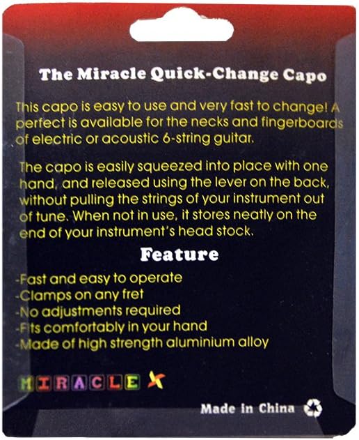 Miracle Miracle for 6Strings Guitar Trigger Capo - Image 5