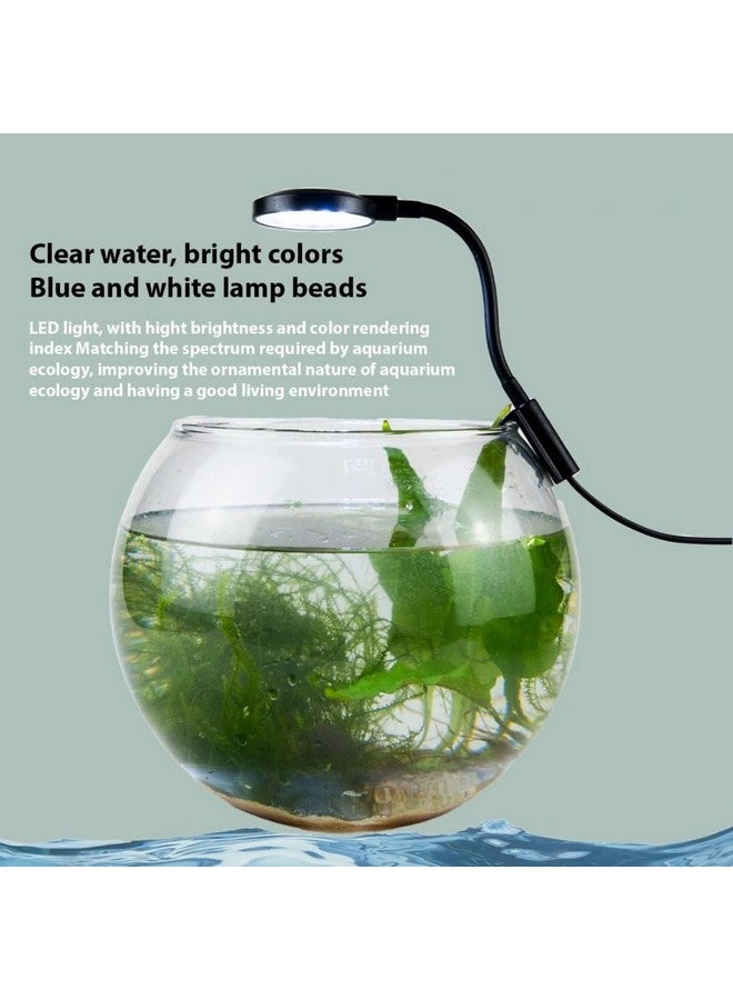 VAYINATO® LY-307 | 6.4W | Fit for 1~2 Feet Tank High Brightness Clip On Aquarium LED Light | 360* Flexible | Light Weight by Petzlifeworld - Image 5