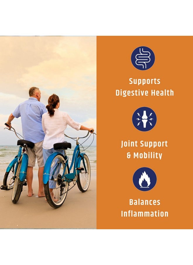 AgeImmune - Turmeric Curcumin (800Mg) And Boswellia Serrata (600Mg) Herbal Supplement With Black Pepper As Bioperine Inulin And Turmeric 95% Extract (100Mg) For Healthy Inflammation Response. (60 Capsules) - Image 1