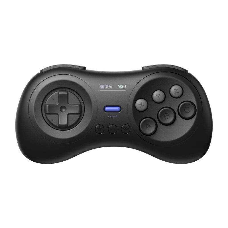 8Bitdo M30 Bluetooth Controller for Switch, Windows and Android, 6-Button Layout for SEGA’s Classic Games (Black) - Image 2