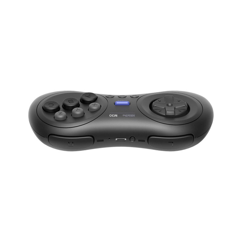 8Bitdo M30 Bluetooth Controller for Switch, Windows and Android, 6-Button Layout for SEGA’s Classic Games (Black) - Image 4