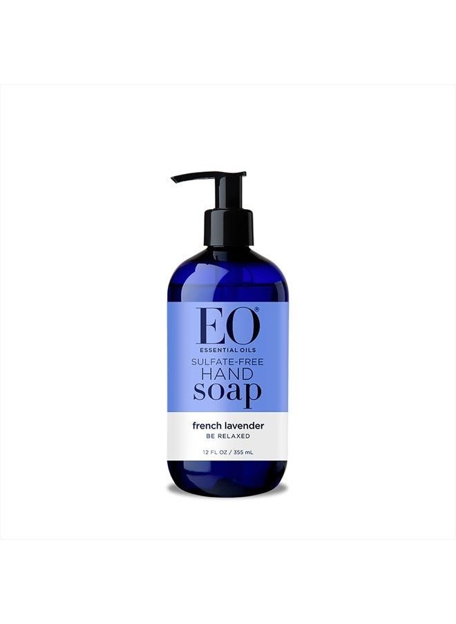 EO Products Liquid Hand Soap - French Lavender - 12 oz  - Image 1