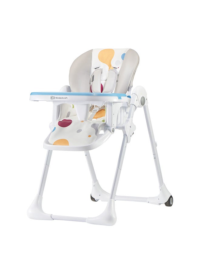 Kinderkraft كرسي طعام لذيذ - دوتس  - Image 1