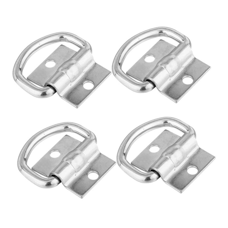 4pcs Heavy Duty Tie Down Straps for Trailers Trucks RVs Secure Cargo - Image 2