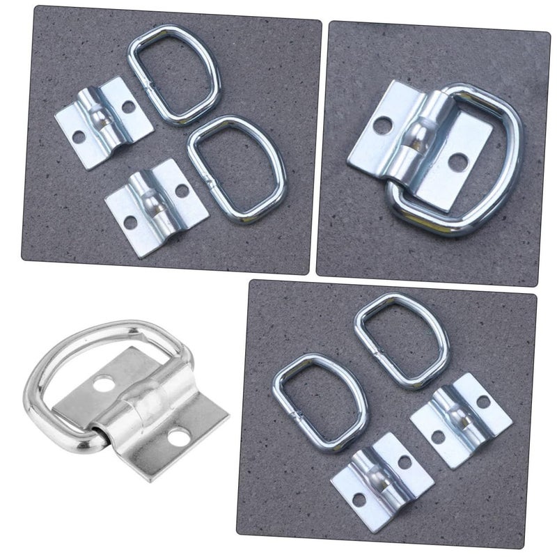 4pcs Heavy Duty Tie Down Straps for Trailers Trucks RVs Secure Cargo - Image 4