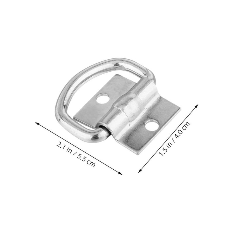 4pcs Heavy Duty Tie Down Straps for Trailers Trucks RVs Secure Cargo - Image 3