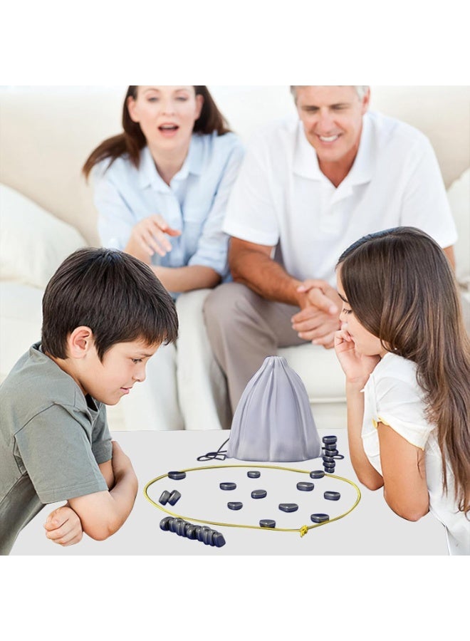 Magnetic Game Set, Interactive Attraction Game, Ages 9+, Includes Magnetic Pieces and Storage Bag, 16x11x3cm - Image 3