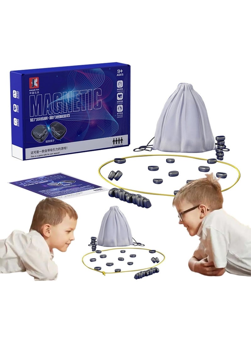 Magnetic Game Set, Interactive Attraction Game, Ages 9+, Includes Magnetic Pieces and Storage Bag, 16x11x3cm - Image 4