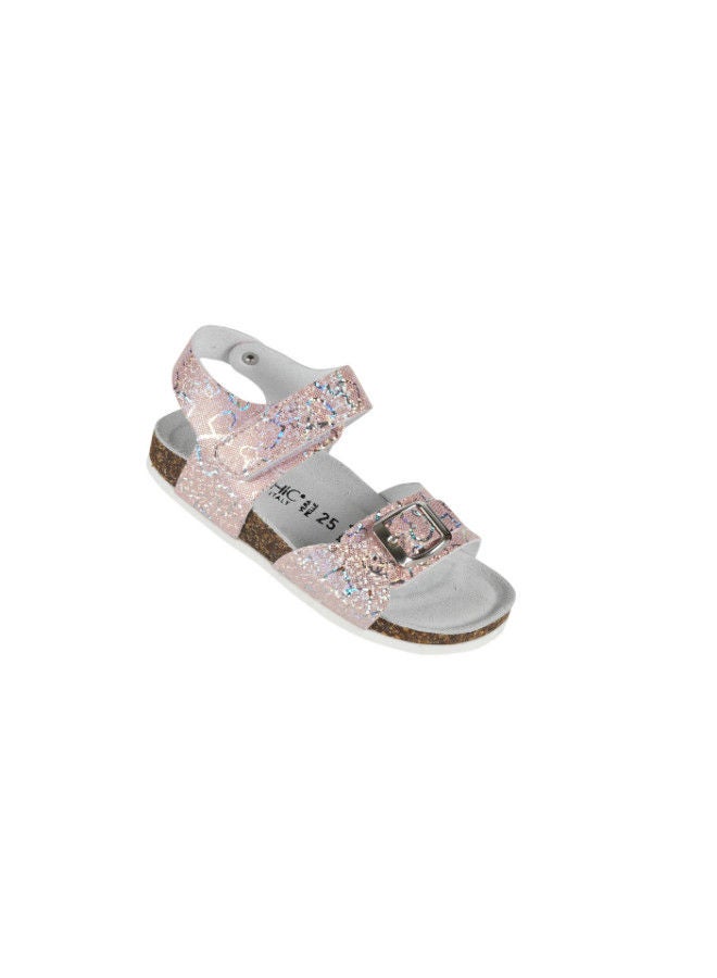 BiOCHIC Biochic Girls Backstrap Sandal 012-424 87481T-Rosa  - Image 1