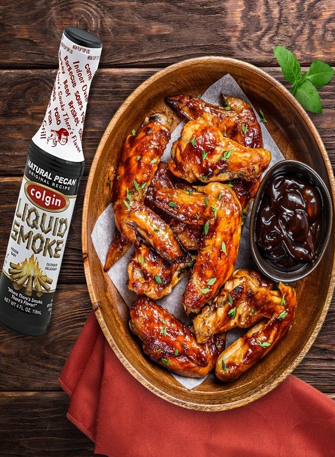 colgin دخان سائل كولجين، طبيعي بالكامل، جوز بيكان، زجاجة 4 أونصات - Image 3