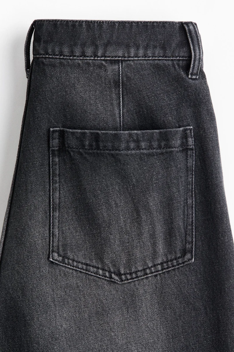 H&M  Super Wide High Waist Jeans for Women | Best Price UAE