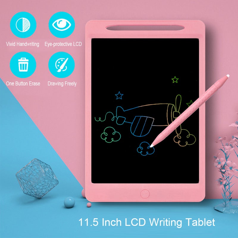 LCD Writing Tablet 11.5 Inch Erasable Pressure-sensitive Drawing and Writing Board for Kids & Adults Eye-protective Handwriting Paper Doodle Pad for School Office - Image 3