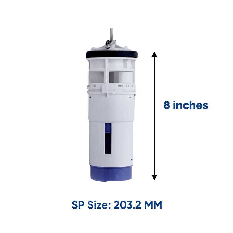 Parryware Outlet Assembly for Single Piece | Flushing Cistern or Outlet Valve for Single Piece Closets | Bathroom Fixtures | Size – 203.2 mm / 8 inches - Image 5