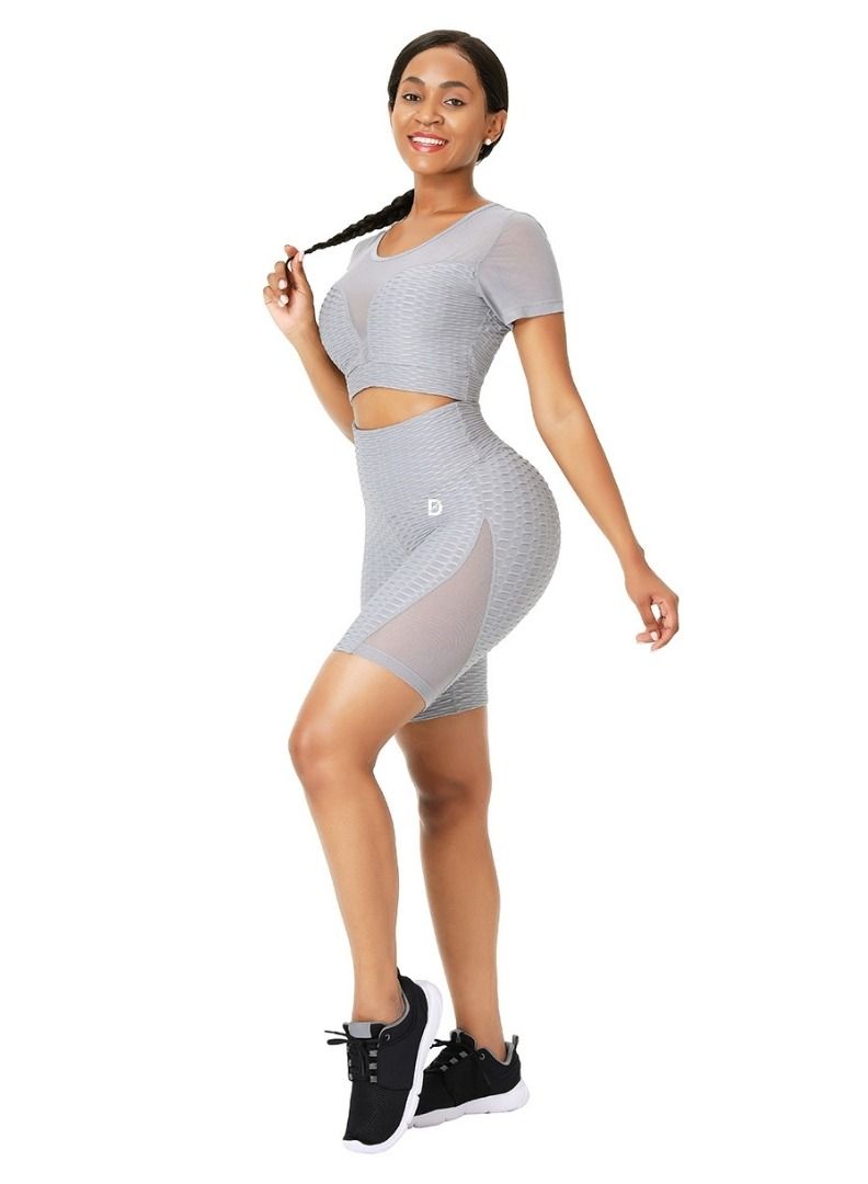 Dee trimmer Lady Lisa Mesh Active Shorts for Women | Sports Fitness Workout Shorts for Jogging and Yoga | Breathable and Comfortable Athletic Wear  - Image 4